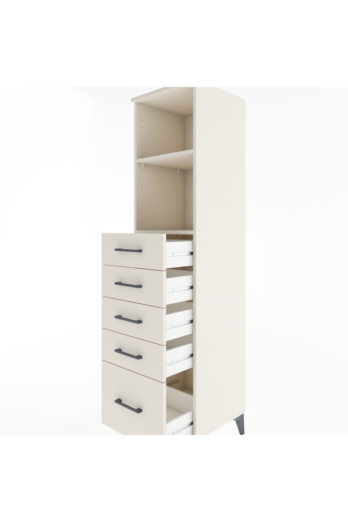 Hyperion Dolap 2 Raflı 5 Çekmeceli 44x44x182 Aytaşı-Aytaşı