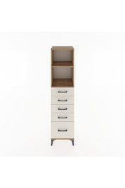 Hyperion Dolap 2 Raflı 5 Çekmeceli 44x44x182 Çam-Aytaşı