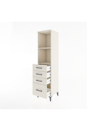 Hyperion Dolap 2 Raflı 4 Çekmeceli 44x44x182 Aytaşı-Aytaşı