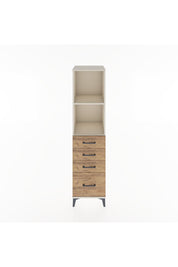 Hyperion Dolap 2 Raflı 4 Çekmeceli 44x44x182 Aytaşı-Çam
