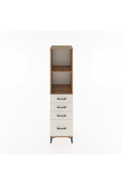 Hyperion Dolap 2 Raflı 4 Çekmeceli 44x44x182 Çam-Aytaşı
