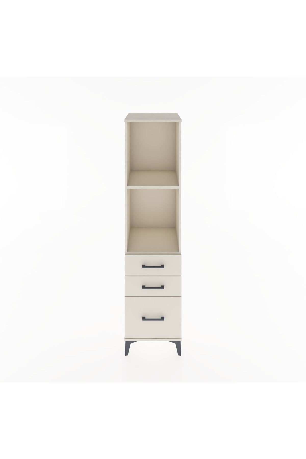 Hyperion Dolap 2 Raflı 3 Çekmeceli 44x44x182 Aytaşı-Aytaşı