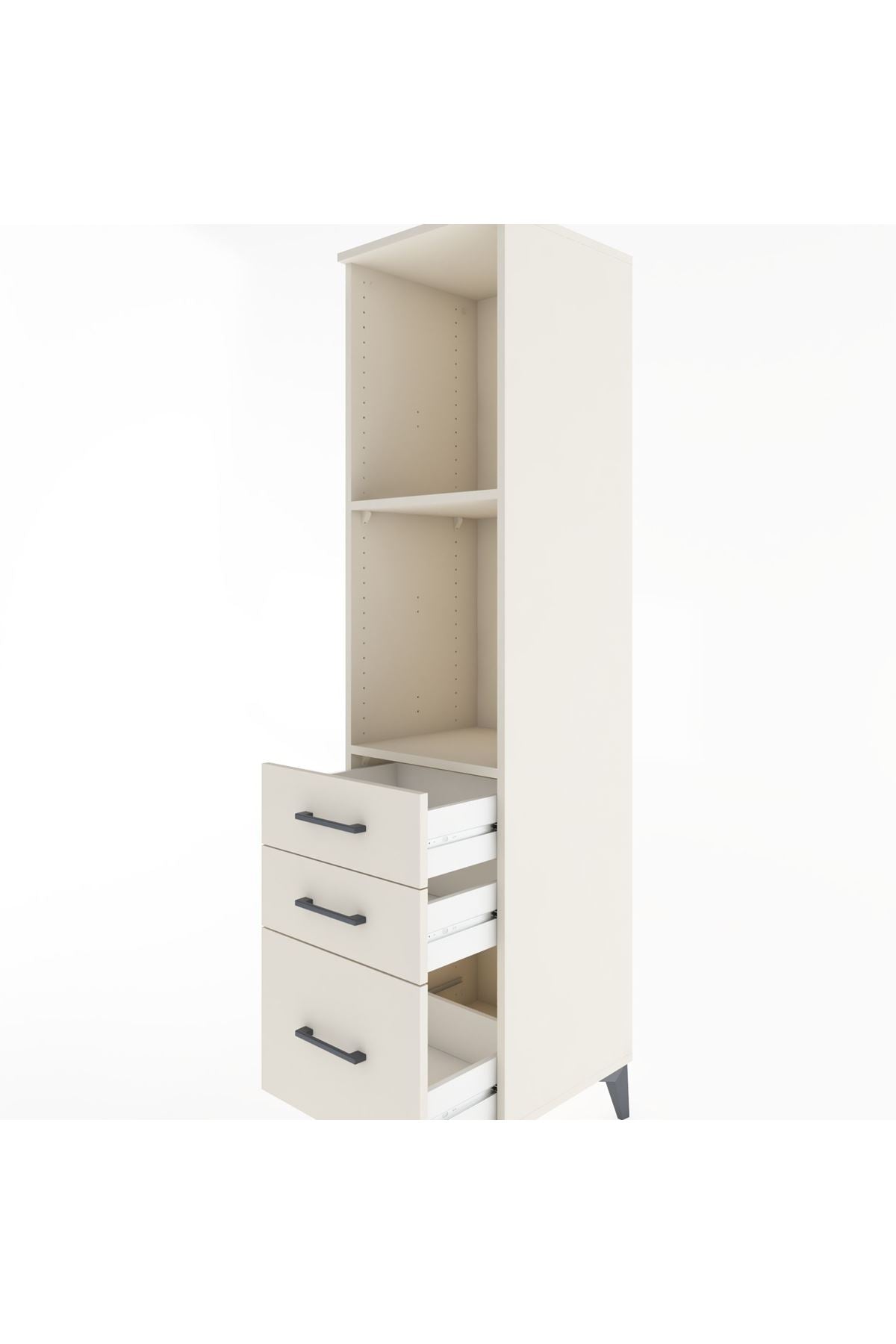 Hyperion Dolap 2 Raflı 3 Çekmeceli 44x44x182 Aytaşı-Aytaşı