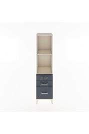 Hyperion Dolap 2 Raflı 3 Çekmeceli 44x44x182 Aytaşı-Antrasit