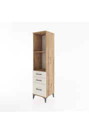 Hyperion Dolap 2 Raflı 3 Çekmeceli 44x44x182 Çam-Aytaşı