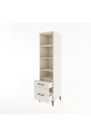 Hyperion Dolap 4 Raflı 2 Çekmeceli 44x44x182 - S55M043V1B