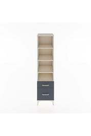 Hyperion Dolap 4 Raflı 2 Çekmeceli 44x44x182 - S55M043V2B