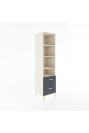 Hyperion Dolap 4 Raflı 2 Çekmeceli 44x44x182 - S55M043V2B