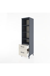 Hyperion Dolap 4 Raflı 2 Çekmeceli 44x44x182 - S55M043V4B