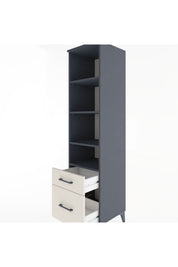 Hyperion Dolap 4 Raflı 2 Çekmeceli 44x44x182 - S55M043V4B