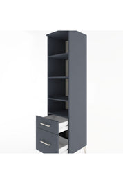 Hyperion Dolap 4 Raflı 2 Çekmeceli 44x44x182 - S55M043V5B