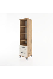 Hyperion Dolap 4 Raflı 2 Çekmeceli 44x44x182 - S55M043V7B
