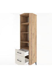 Hyperion Dolap 4 Raflı 2 Çekmeceli 44x44x182 - S55M043V7B