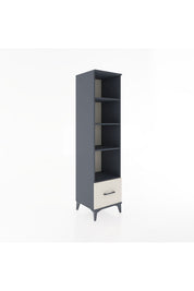 Hyperion Dolap 4 Raflı Tek Çekmeceli 44x44x182 - S55M044V4B