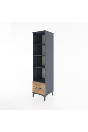 Hyperion Dolap 4 Raflı Tek Çekmeceli 44x44x182 - S55M044V6B