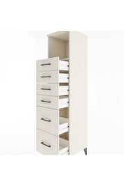 Hyperion Dolap Tek Raflı 6 Çekmeceli 44x44x182 Aytaşı-Aytaşı