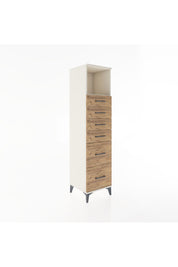Hyperion Dolap Tek Raflı 6 Çekmeceli 44x44x182 Aytaşı-Çam