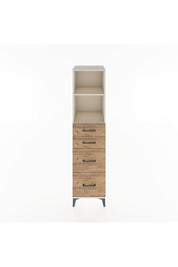 Hyperion Dolap 2 Raflı 4 Çekmeceli 44x44x182 Aytaşı-Çam