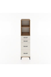 Hyperion Dolap 2 Raflı 4 Çekmeceli 44x44x182 Çam-Aytaşı