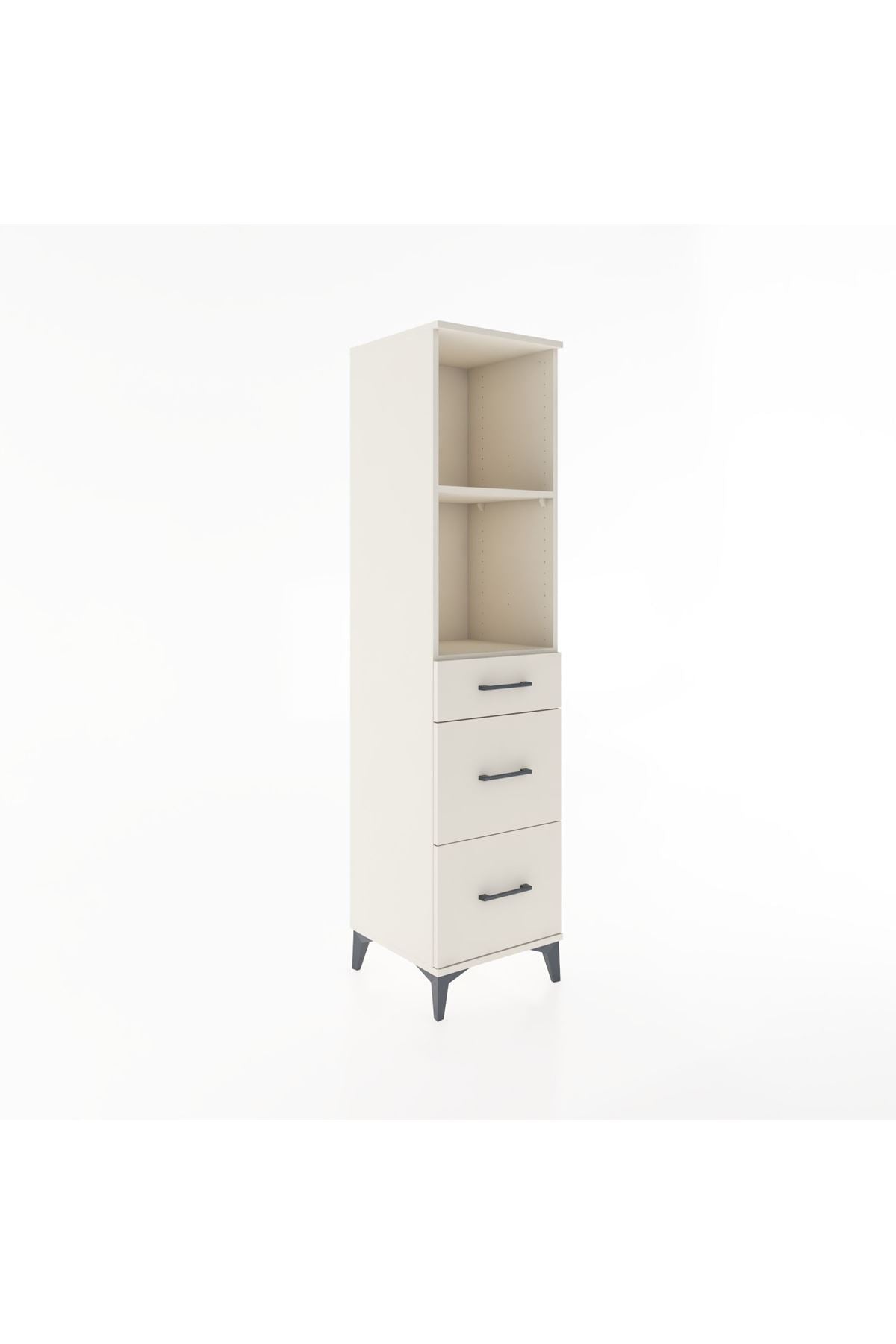 Hyperion Dolap 2 Raflı 3 Çekmeceli 44x44x182 Aytaşı-Aytaşı