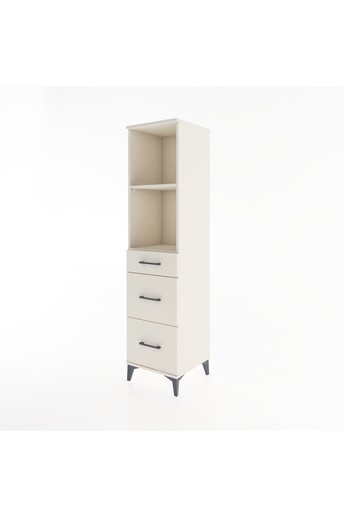 Hyperion Dolap 2 Raflı 3 Çekmeceli 44x44x182 Aytaşı-Aytaşı