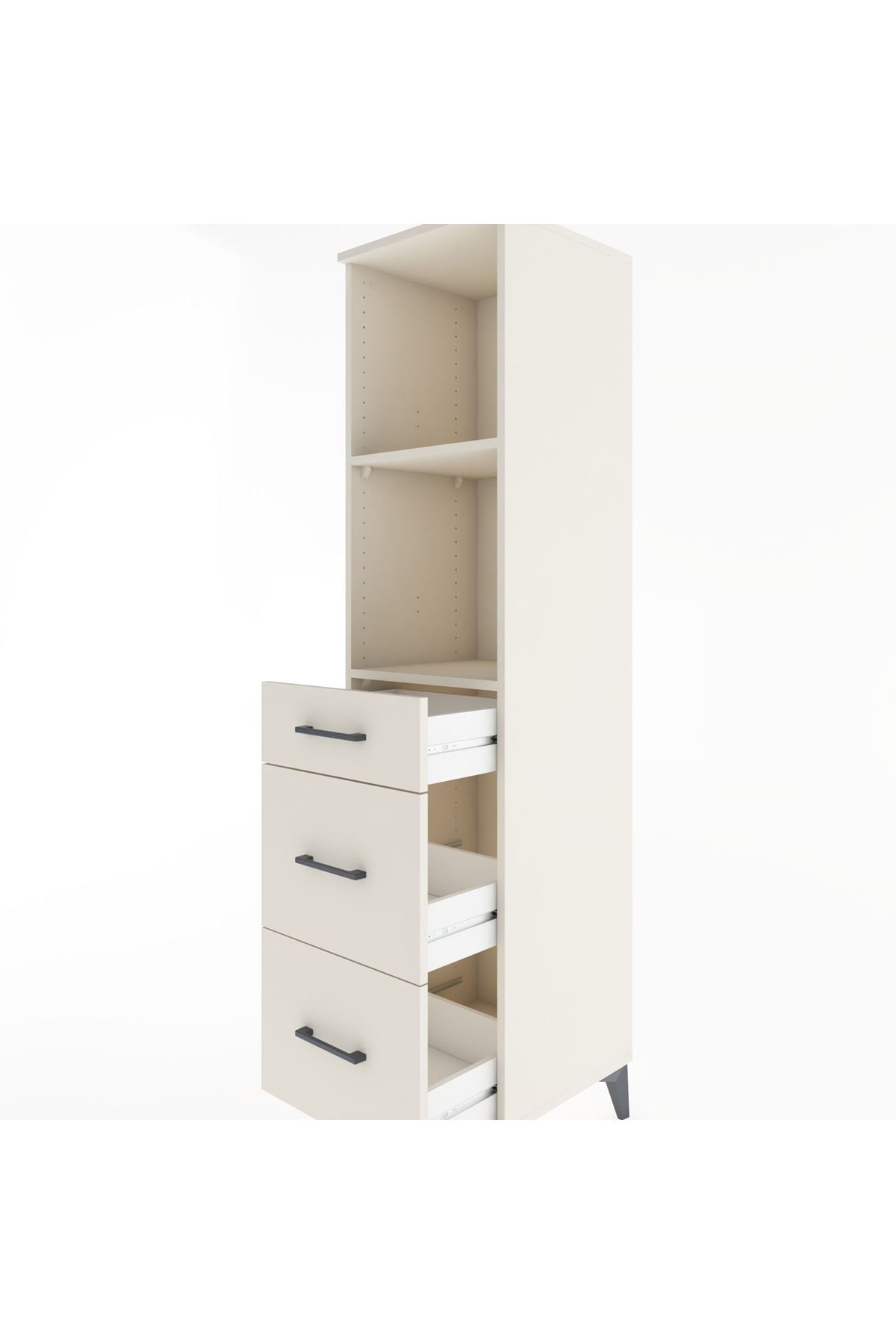 Hyperion Dolap 2 Raflı 3 Çekmeceli 44x44x182 Aytaşı-Aytaşı