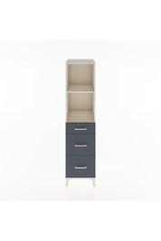 Hyperion Dolap 2 Raflı 3 Çekmeceli 44x44x182 Aytaşı-Antrasit