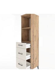 Hyperion Dolap 2 Raflı 3 Çekmeceli 44x44x182 Çam-Aytaşı