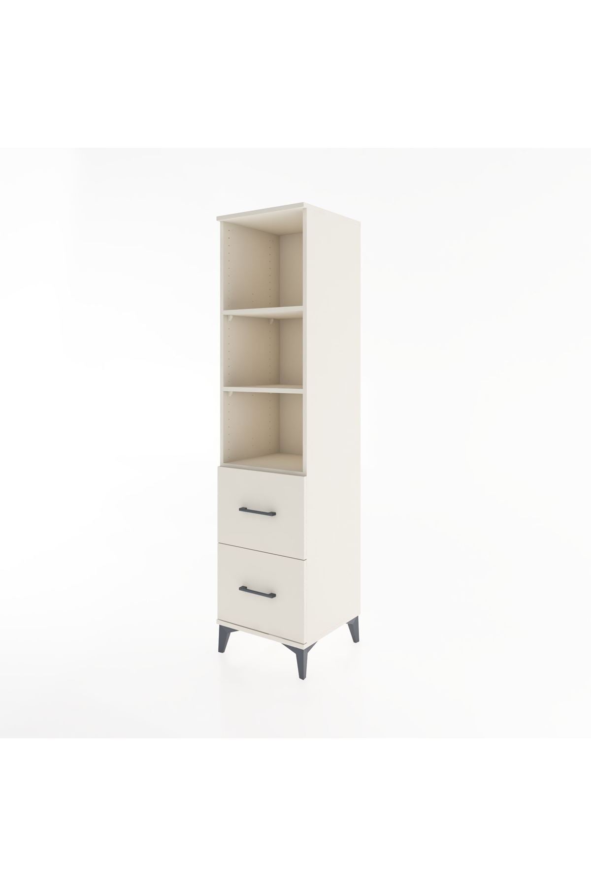 Hyperion Dolap 3 Raflı 2 Çekmeceli 44x44x182 Aytaşı-Aytaşı