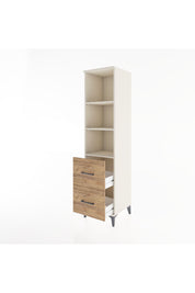 Hyperion Dolap 3 Raflı 2 Çekmeceli 44x44x182 Aytaşı-Çam