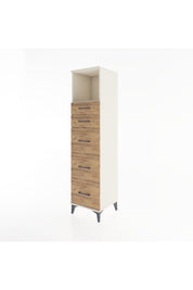 Hyperion Dolap Tek Raflı 5 Çekmeceli 44x44x182 Aytaşı-Çam