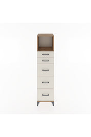 Hyperion Dolap Tek Raflı 5 Çekmeceli 44x44x182 Çam-Aytaşı