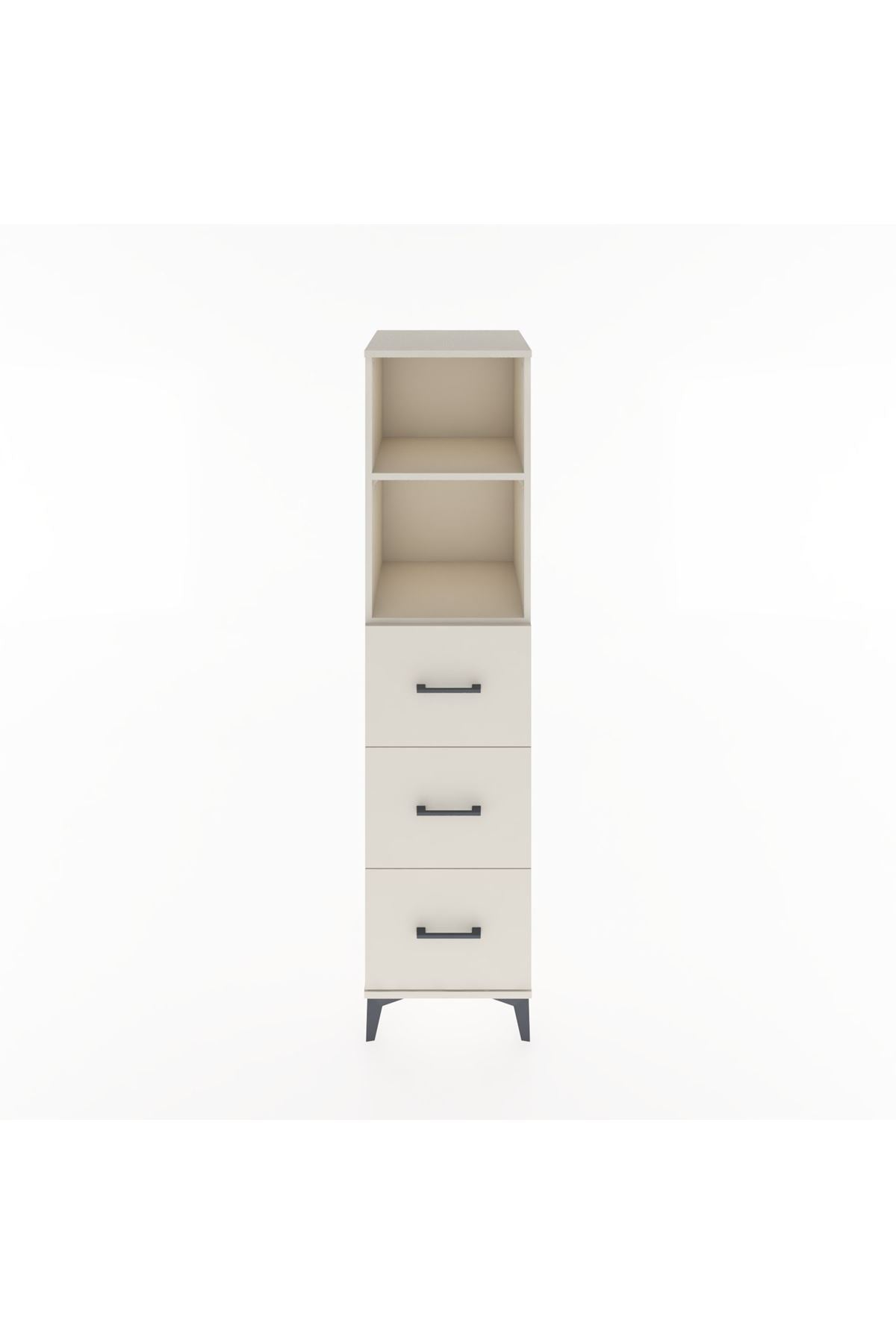 Hyperion Dolap 2 Raflı 3 Çekmeceli 44x44x182 Aytaşı-Aytaşı