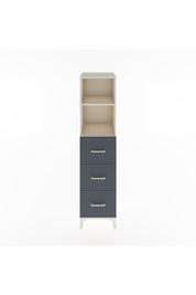 Hyperion Dolap 2 Raflı 3 Çekmeceli 44x44x182 Aytaşı-Antrasit