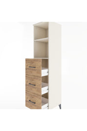 Hyperion Dolap 2 Raflı 3 Çekmeceli 44x44x182 Aytaşı-Çam