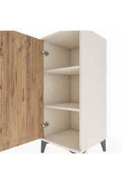 Hyperion Komodin 2 Raflı Tek Kapaklı 44x44x106 Aytaşı-Çam