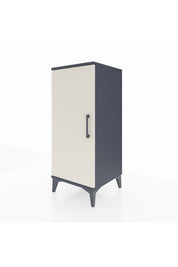 Hyperion Komodin 2 Raflı Tek Kapaklı 44x44x106 Antrasit-Aytaşı