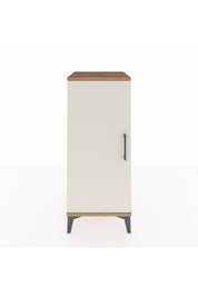 Hyperion Komodin 2 Raflı Tek Kapaklı 44x44x106 Çam-Aytaşı