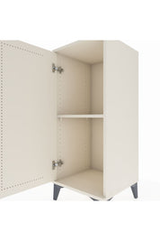 Hyperion Komodin Tek Raflı Tek Kapaklı 44x44x106 Aytaşı-Aytaşı