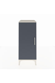 Hyperion Komodin Tek Raflı Tek Kapaklı 44x44x106 Aytaşı-Antrasit