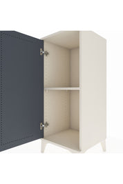 Hyperion Komodin Tek Raflı Tek Kapaklı 44x44x106 Aytaşı-Antrasit