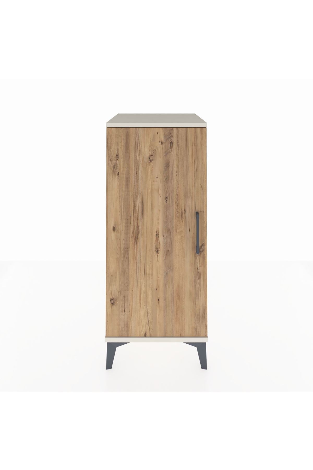 Hyperion Komodin Tek Raflı Tek Kapaklı 44x44x106 Aytaşı-Çam