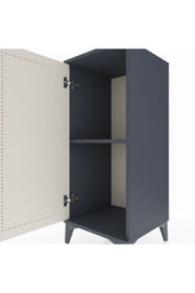 Hyperion Komodin Tek Raflı Tek Kapaklı 44x44x106 Antrasit-Aytaşı