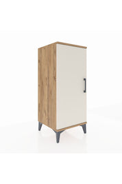 Hyperion Komodin Tek Raflı Tek Kapaklı 44x44x106 Çam-Aytaşı