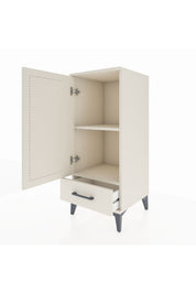 Hyperion Komodin 2 Raflı Tek Çekmeceli Tek Kapaklı 44x44x106 Aytaşı-Aytaşı