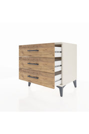 Hyperion Komodin 3 Çekmeceli 60x44x64 Aytaşı-Çam