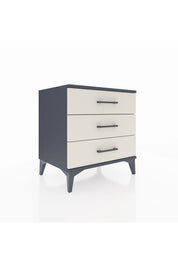 Hyperion Komodin 3 Çekmeceli 60x44x64 Antrasit-Aytaşı