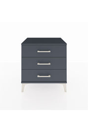 Hyperion Komodin 3 Çekmeceli 60x44x64 Antrasit-Antrasit