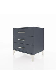 Hyperion Komodin 3 Çekmeceli 60x44x64 Antrasit-Antrasit