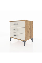 Hyperion Komodin 3 Çekmeceli 60x44x64 Çam-Aytaşı